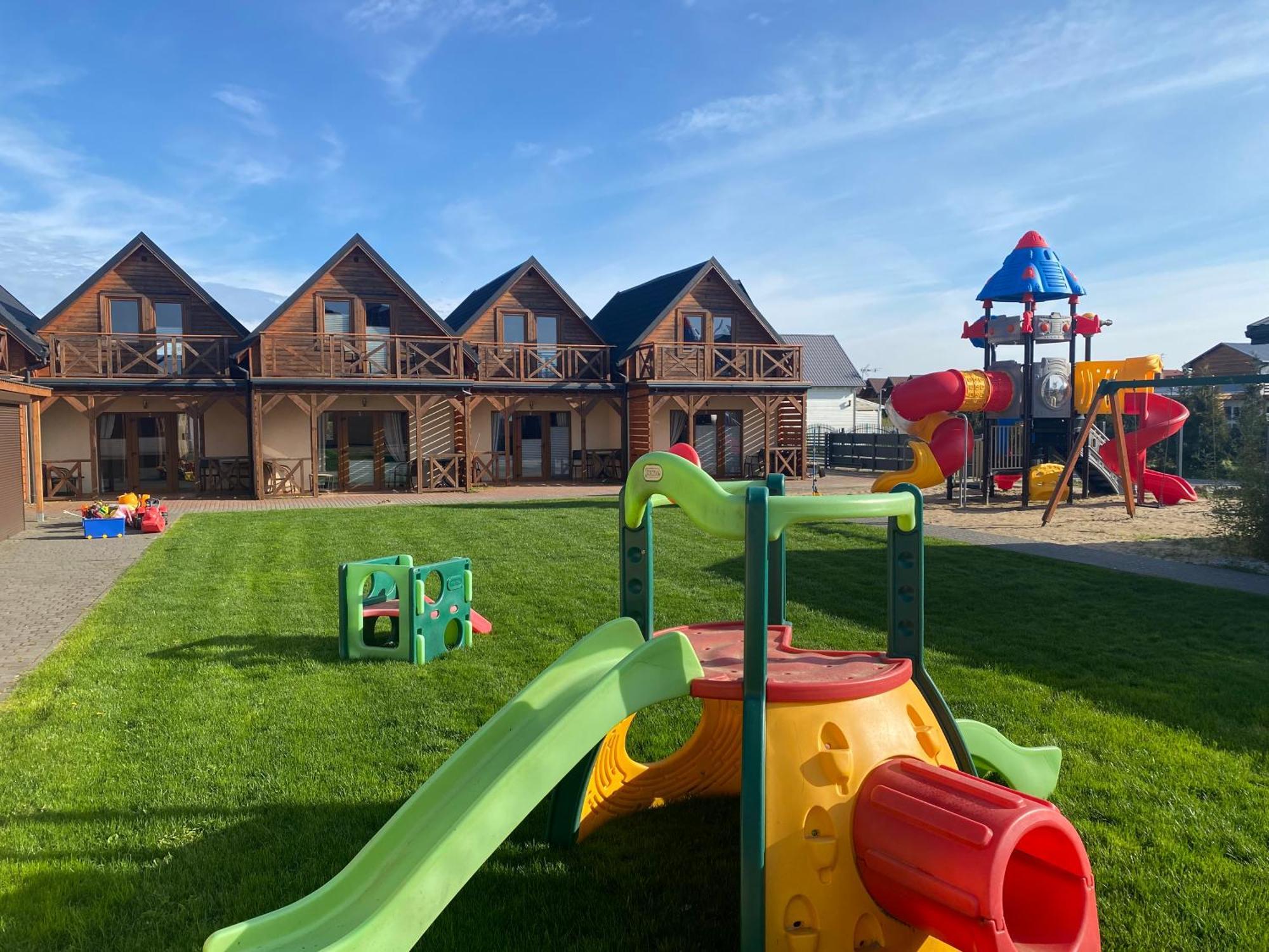 Magija Baltyku Hotel Sarbinowo Exterior foto